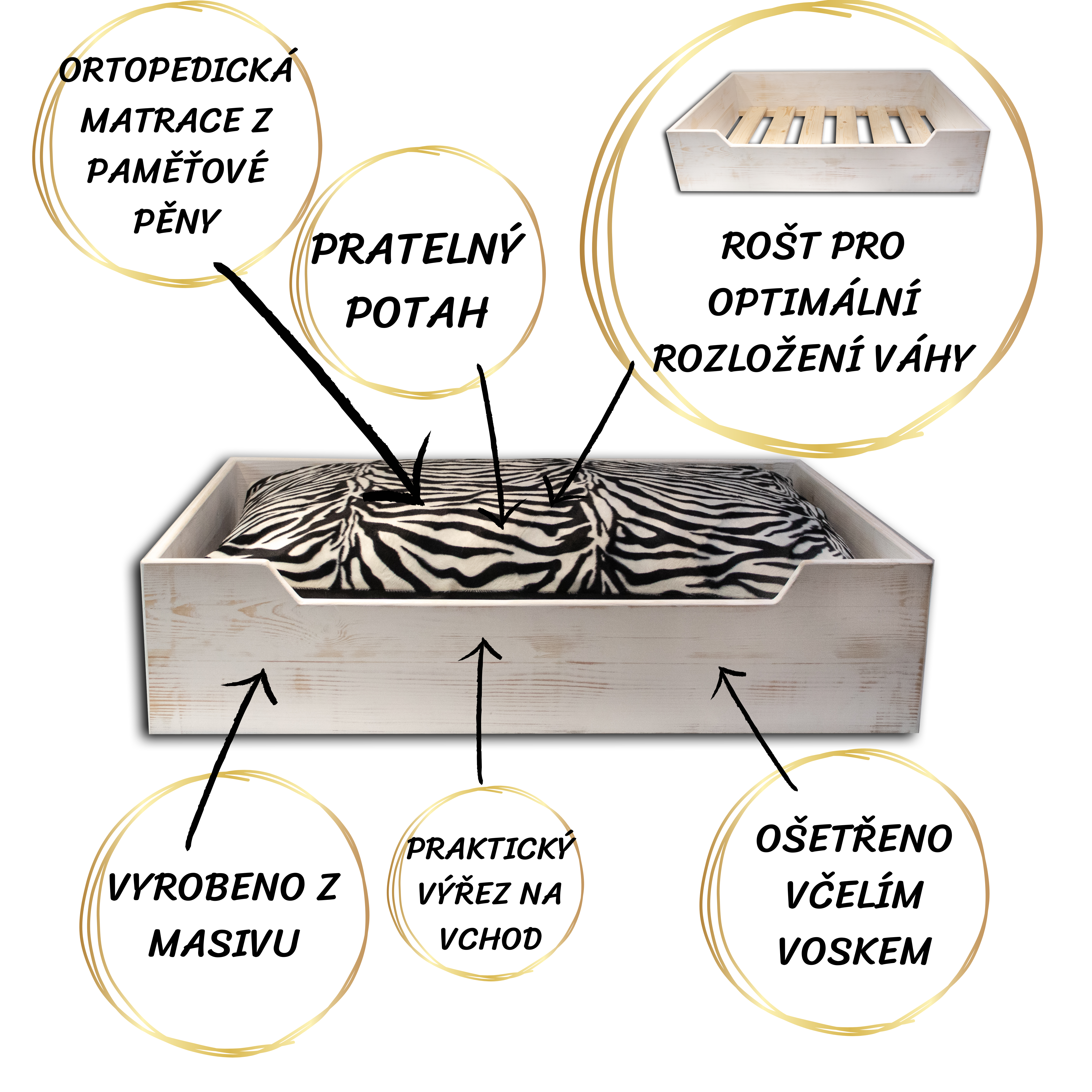 MĚKOUČKÁ MATRACE Z PAMĚŤOVÉ (2)